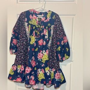 Bonnie Jean boho floral dress, size 4 NWOT